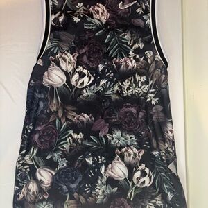 Nike Women's Floral Sleeveless Jersey Top